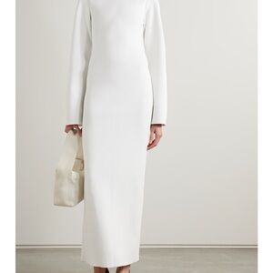 KHAITE Alta ribbed-knit maxi dress